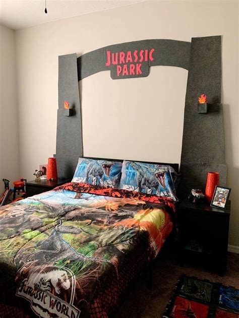 Jurassic world poster set, jurassic world wall art, 5 pieces canvas set. Pin by Sheldor Banditcoot on Home Goals | Dinosaur theme bedroom, Dinosaur room decor, Jurassic park