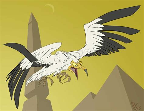 Our example is based upon a queen nefertari is usually shown wearing the royal vulture crown of the goddess nekhbet, the. Egyptian Vulture by SuperStinkWarrior on DeviantArt
