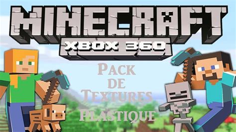 Minecraft Xbox 360 Edition Pack De Textures Plastique Découverte