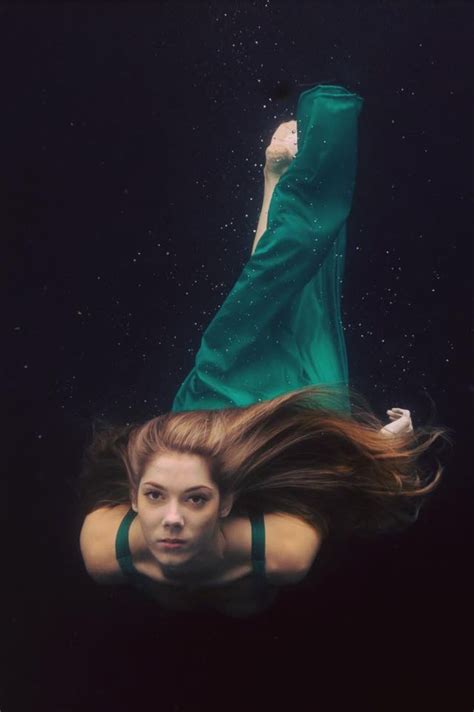 Mermaid Underwater Portrait Underwater Model Underwater Photography