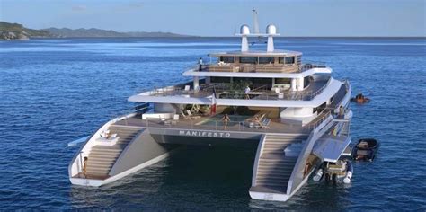 The Impressive Manifesto 234ft71m Catamaran Mega Yacht Designed By