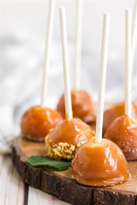 Easiest Mini Caramel Apples That Stick And Set Well