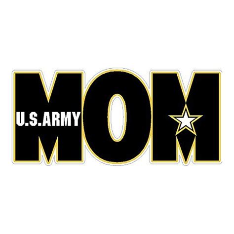 Proud Army Mom Stickers Military Car Decals Us Army
