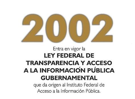 El derecho de acceso a la información y la transparencia timeline Ti