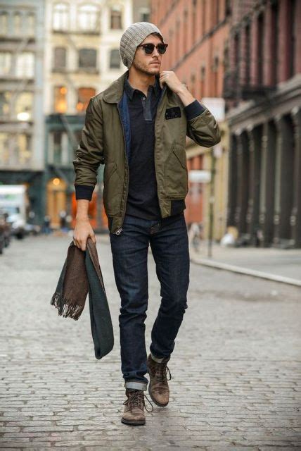 22 Men Outfit Ideas With Bomber Jackets Styleoholic