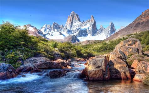 Mountain River Patagonia Wallpaper 2880x1800 31056