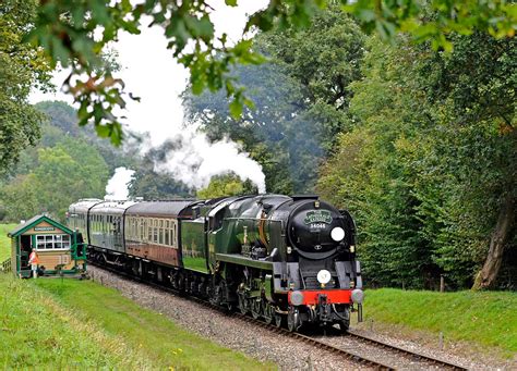 Braunton Left Its Carriages At Kingscote And Railtour Participants