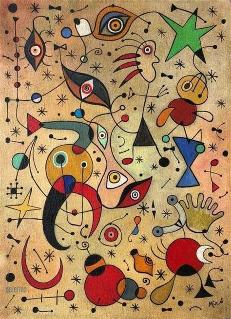 The Birth Of The World Joan Miró1941 Joan Miro Paintings Miro
