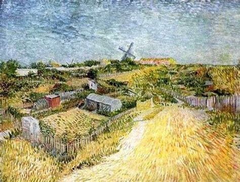 Opis Obrazu Vincenta Van Gogha Widok Na Montmartre Van Gogh Vincent
