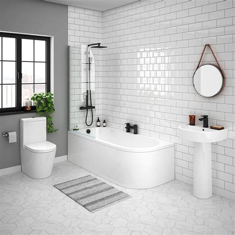 A wetroom is an entirely tiled room which has been lined to ensure that water cannot escape from the. Arezzo Modern 1700 Shower Bath Suite | Victorian Plumbing UK