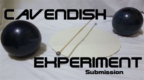 This excerpt is, in my opinion, very entertaining. The Cavendish Experiment and G (submission) - YouTube