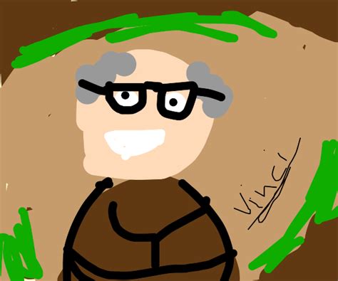 The Mona Lisa but it's Danny Devito - Drawception