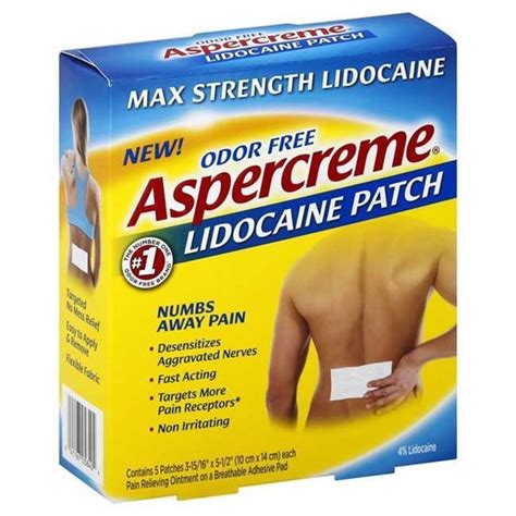 Aspercreme Lidocaine Patch Express Medical Supply Medical Supply