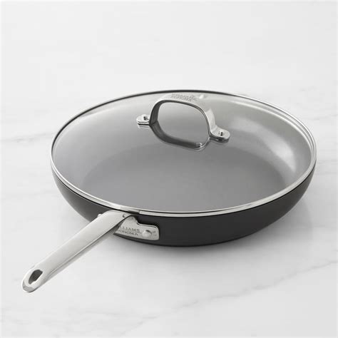 WS Professional Ceramic Non-Stick Plus Frying Pan with Lid | Williams