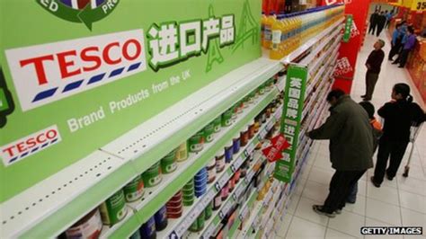 Tesco And China Resources Enterprise Reach Retail Deal Bbc News