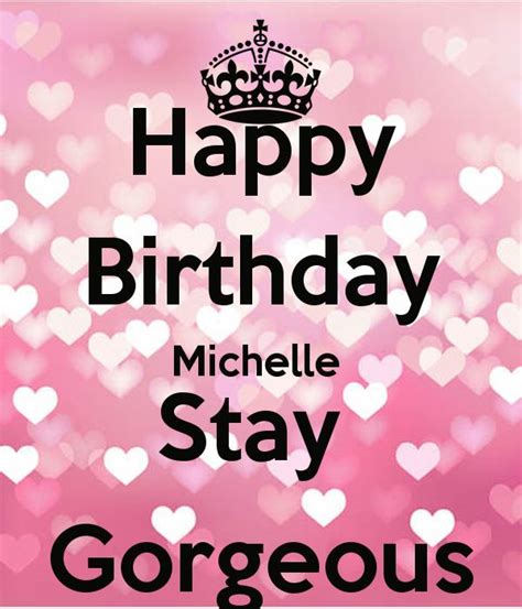 Happy Birthday Michelle Images Birthday Cards