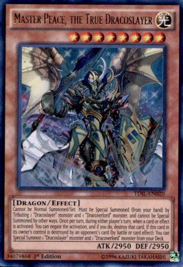 Yugioh The Dark Illusion Single Card Ultra Rare Master Peace The True