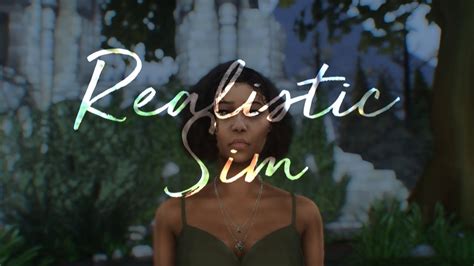 Realistic Sim Challenge Sims 4 Cas Youtube