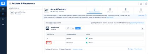 Ironsource mediation supports vungle on native ios and android platforms, as well as in the adobe air and unity plugins. Integrating ironSource with Mediation | Unity | Google ...