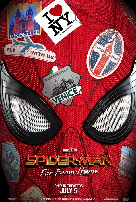 Spider Man Far From Home Official Poster Rmarvel