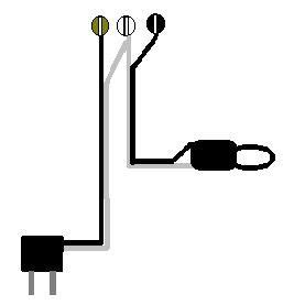 Pull out the socket leaving the shell behind (wires still attached). © Wiring Facts - 2-circuit 3-wire Night Light Lamp Socket - Diagram #39 | Lamp socket