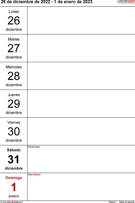 Calendario Semanal 2023 En Word Excel Y Pdf Calendarpedia 2024 Imagesee