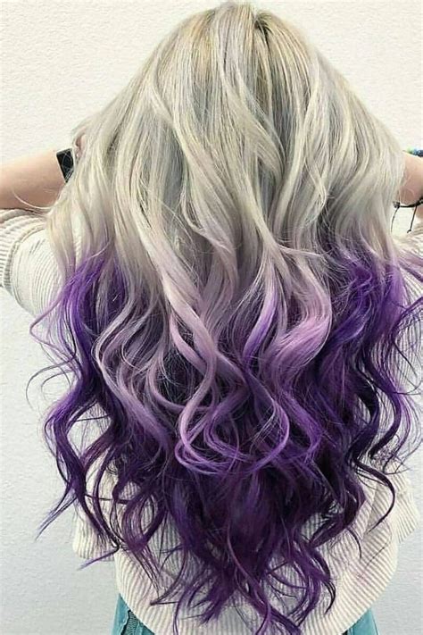 Best Purple Hair Color For Dark Hair To Copy Asap Page Of