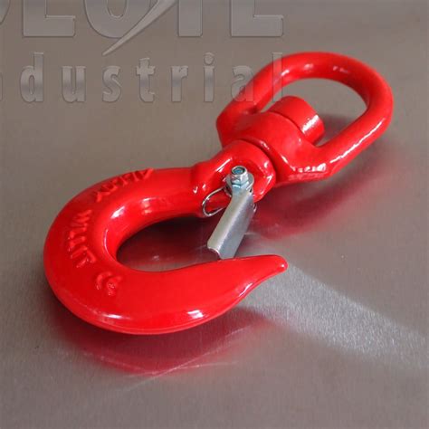 Swivel Hooks Alloy Steel With Safety Catch Painted From Absolute