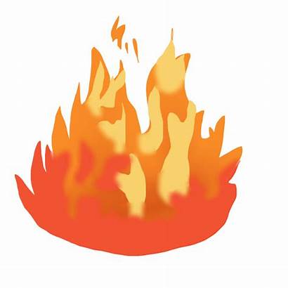 Fire Clipart Bushfire Flame Transparent Animated Clip