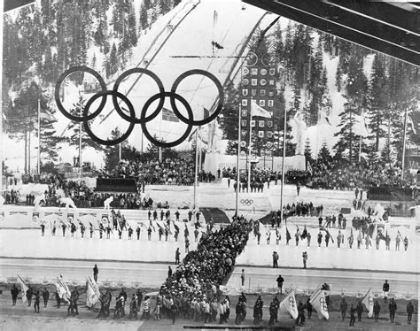 When The Olympics Came To Tahoe Look Back At The Snowy 1960 Games