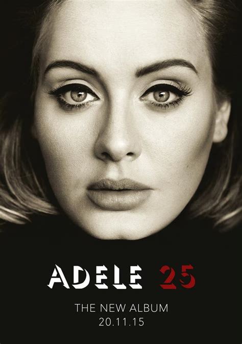Adele 25 The New Album Poster Print Prints4u