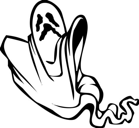 Scary Ghost Cliparts Add A Spooky Touch To Your Designs