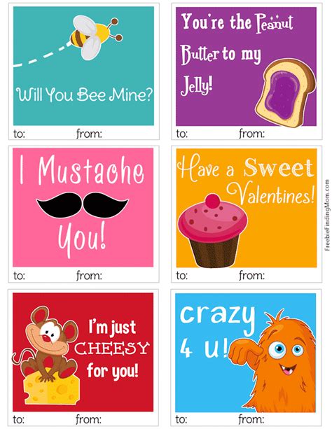 You'll love how easy it is to put together and the kids will love how much fun it is. Free Printable Valentine's Day Cards | Freebie Finding Mom