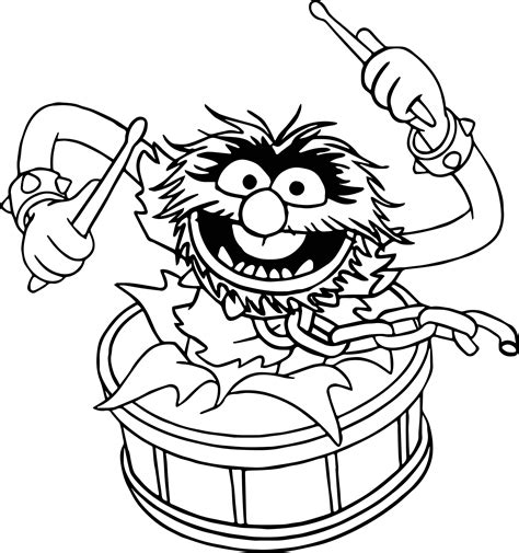 Muppet Babies Coloring Pages At Free Printable