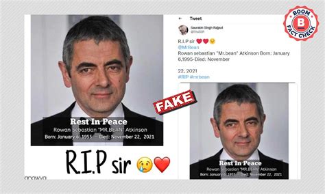 Internet Kills Rowan Atkinson Mr Bean Actor Not Dead