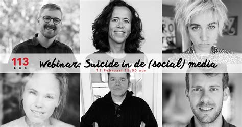 Webinar Suïcide In De Social Media 113 Zelfmoordpreventie