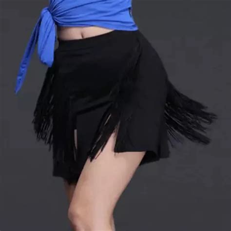 Women Latin Dance Skirt Professional Samba Tassel Dancing Skirt Top Selling Ballroom Latin