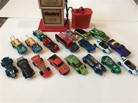 hot wheels red lines and sizzlers