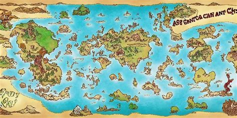 A Fantasy World Map Where An Entire Continent Was Stable Diffusion