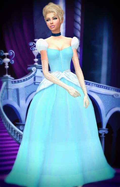 Disney Princesses Cc Sims 4 Cinderella