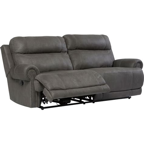 Signature Design By Ashley Austere Reclining Sofa And Loveseat Set