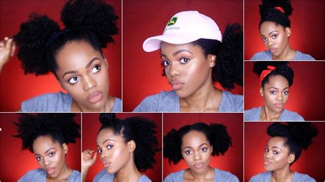 13 EASY BACK TO SCHOOL HAIRSTYLES (Natural 4C Hair) | Ma ...