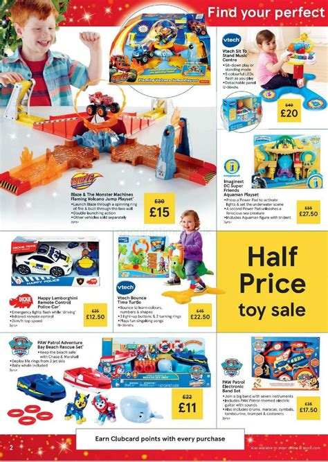 Tesco Tesco Half Price Toy Sale Leaflet Offers And Special Buys From 2
