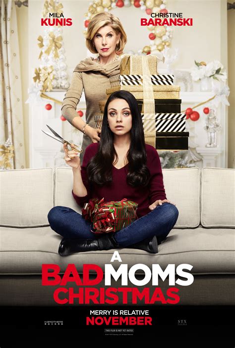 Enjoy Before You Give Joy Mila Kunis And Christine Baranski Star In Badmomsxmas Click Visit