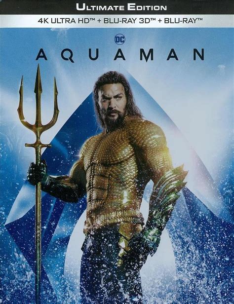 Aquaman 2018 Limited Edition Steelbook Ultimate Edition 4k Ultra