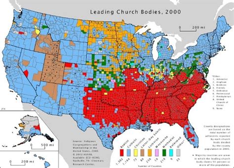 american religion map bible belt