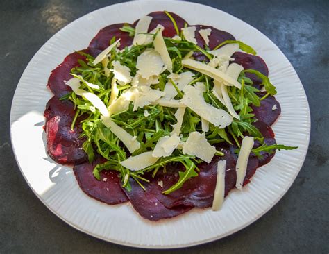 Rote Bete Carpaccio Rezept mit Parmesan