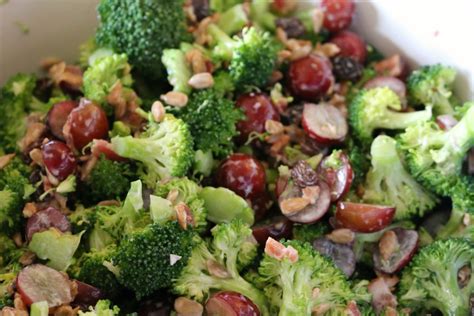Essentially just throw it all in a pot, and you're just 20 minutes away from a creamy, cheesy bowl of comfort under 300 calories. Low Fat Broccoli Salad