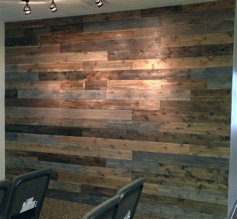Rustic Plank Wall Home Design Ideas