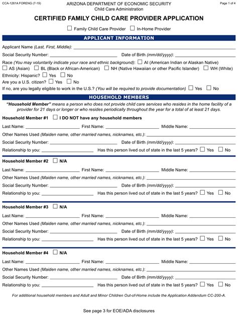 Form Cca 1261a Fill Out Sign Online And Download Fillable Pdf
